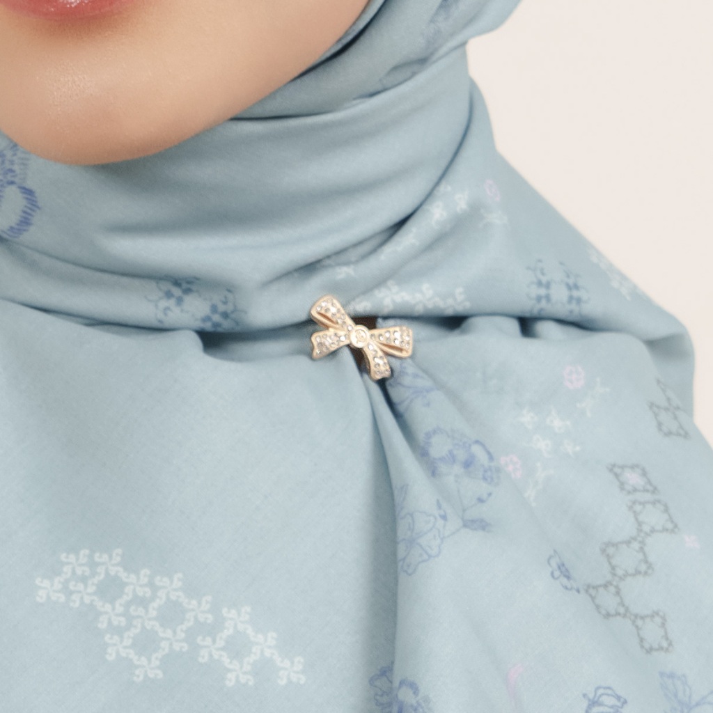 Sabira Brooch Set - Bros/Pin Hijab Fashion Wanita Elegan Premium
