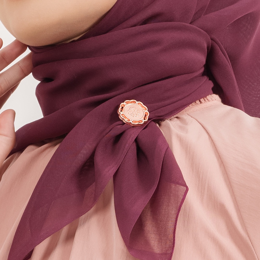 Sabira Brooch Set - Bros/Pin Hijab Fashion Wanita Elegan Premium