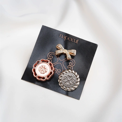 Image of Sabira Brooch Set - Bros/Pin Hijab Fashion Wanita Elegan Premium