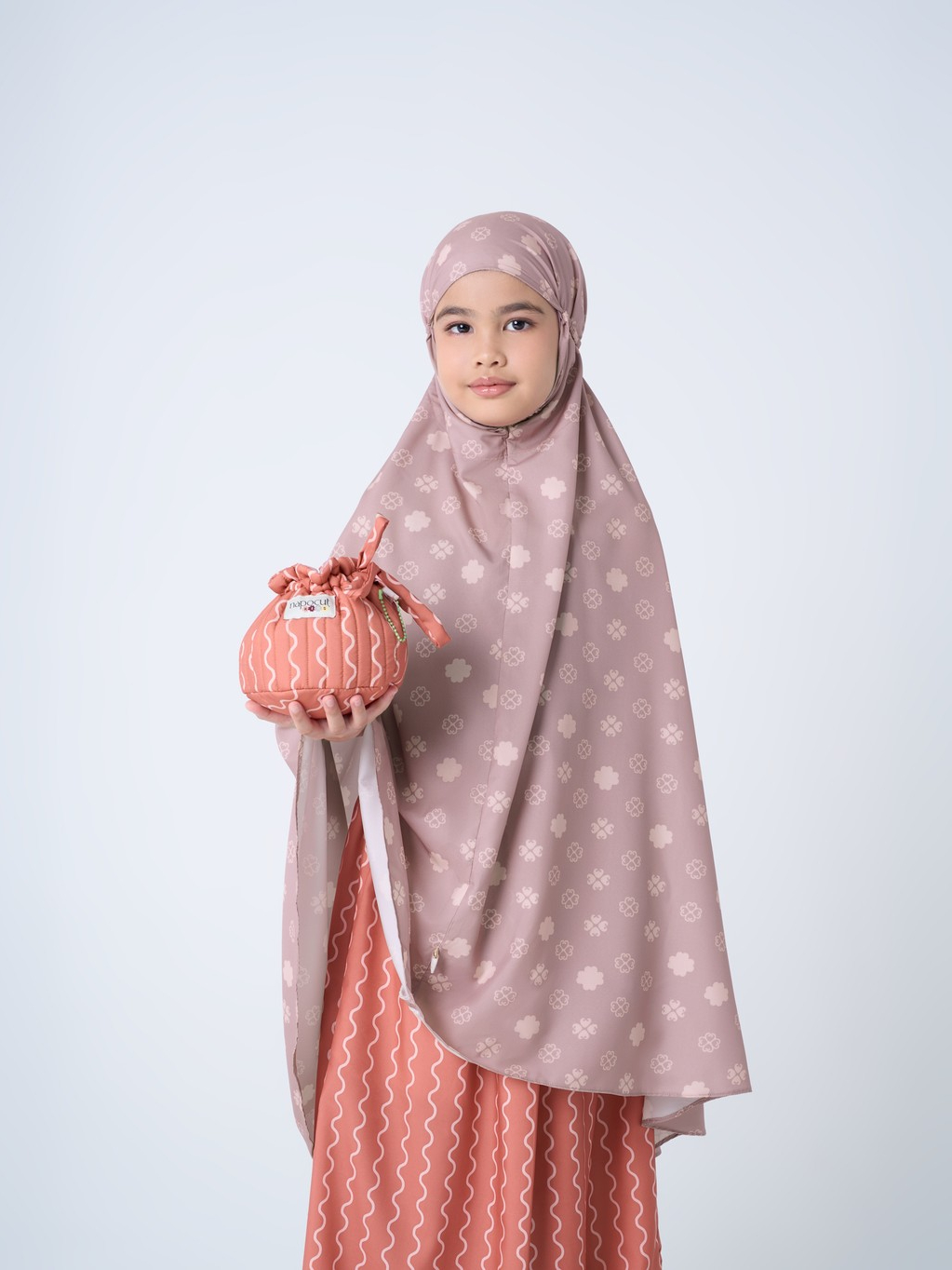 Pumpkina Prayer Set Kids - 1 Set Mukena dan Sajadah Anak