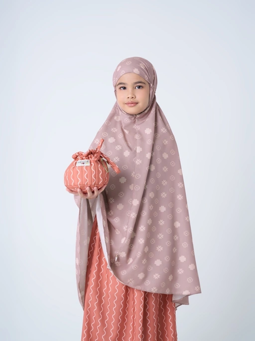 Pumpkina Prayer Set Kids - 1 Set Mukena dan Sajadah Anak