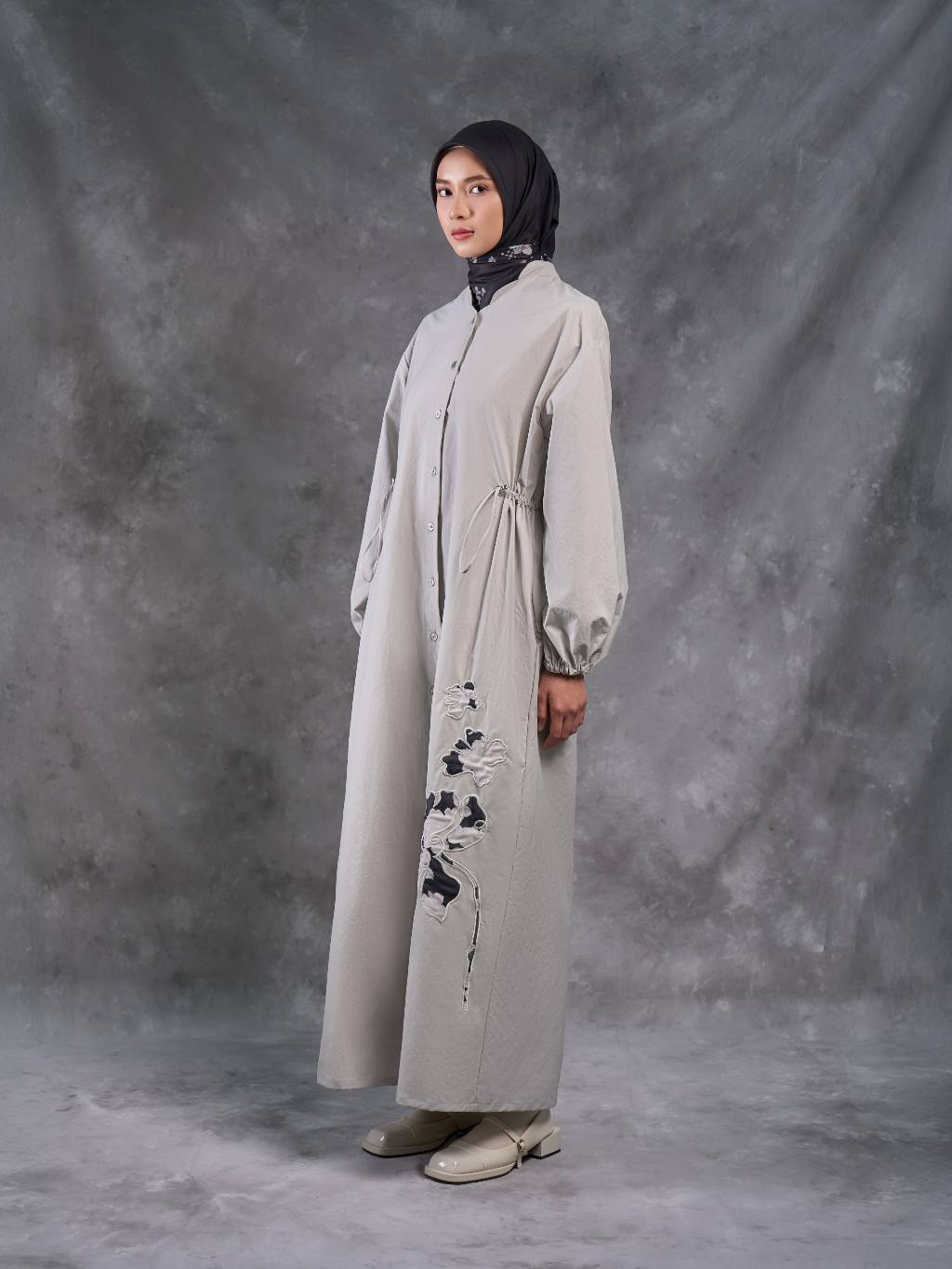 Samira Dress - Dress Bordir Bunga