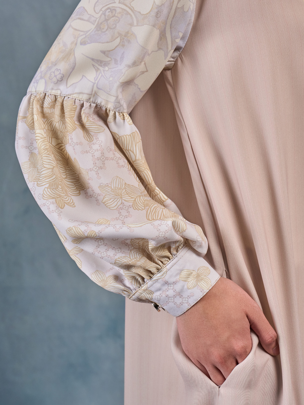 Athira Dress - Dress Motif Bunga