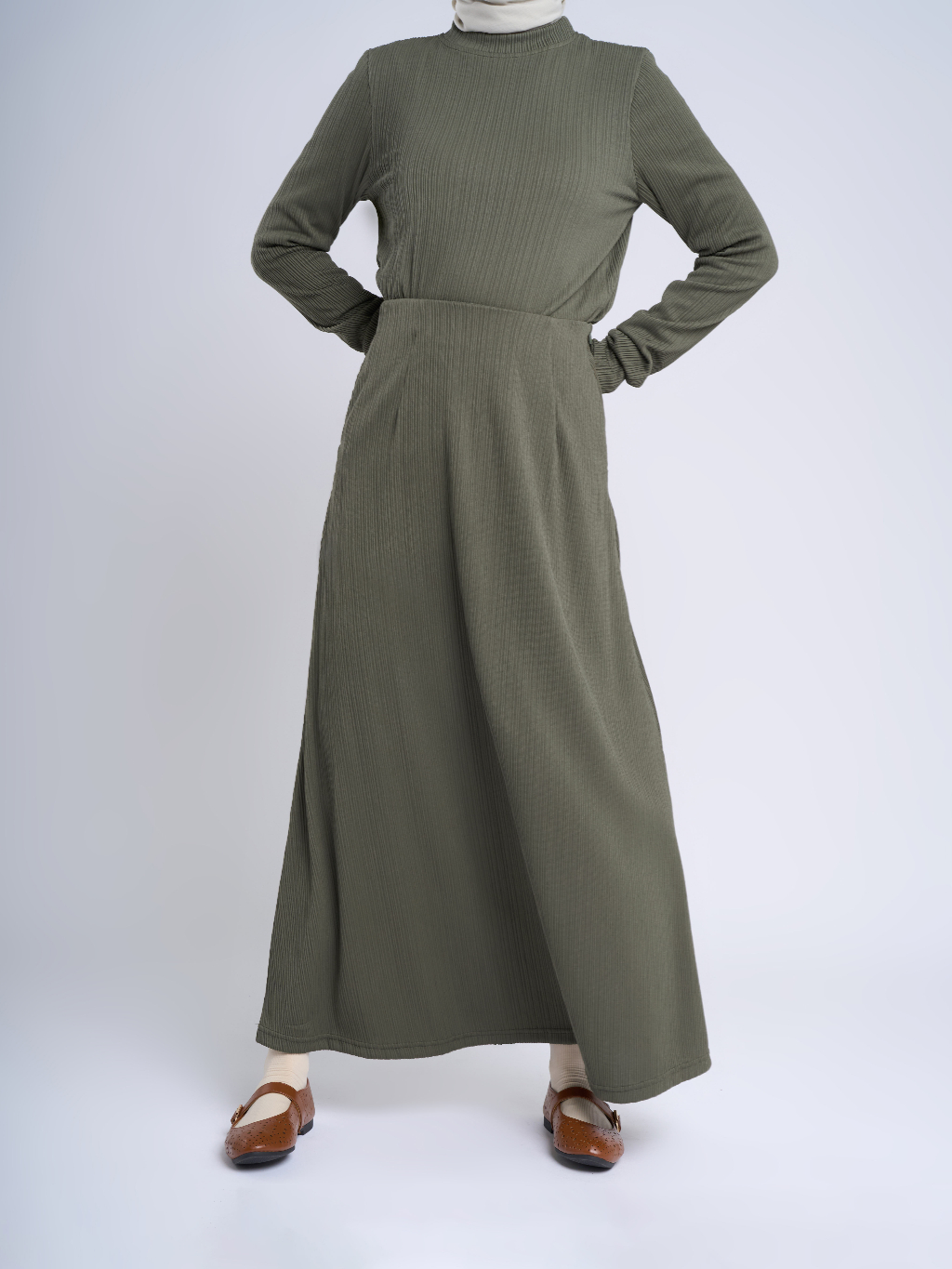 Terra Skirt - Rok Pleats Knit