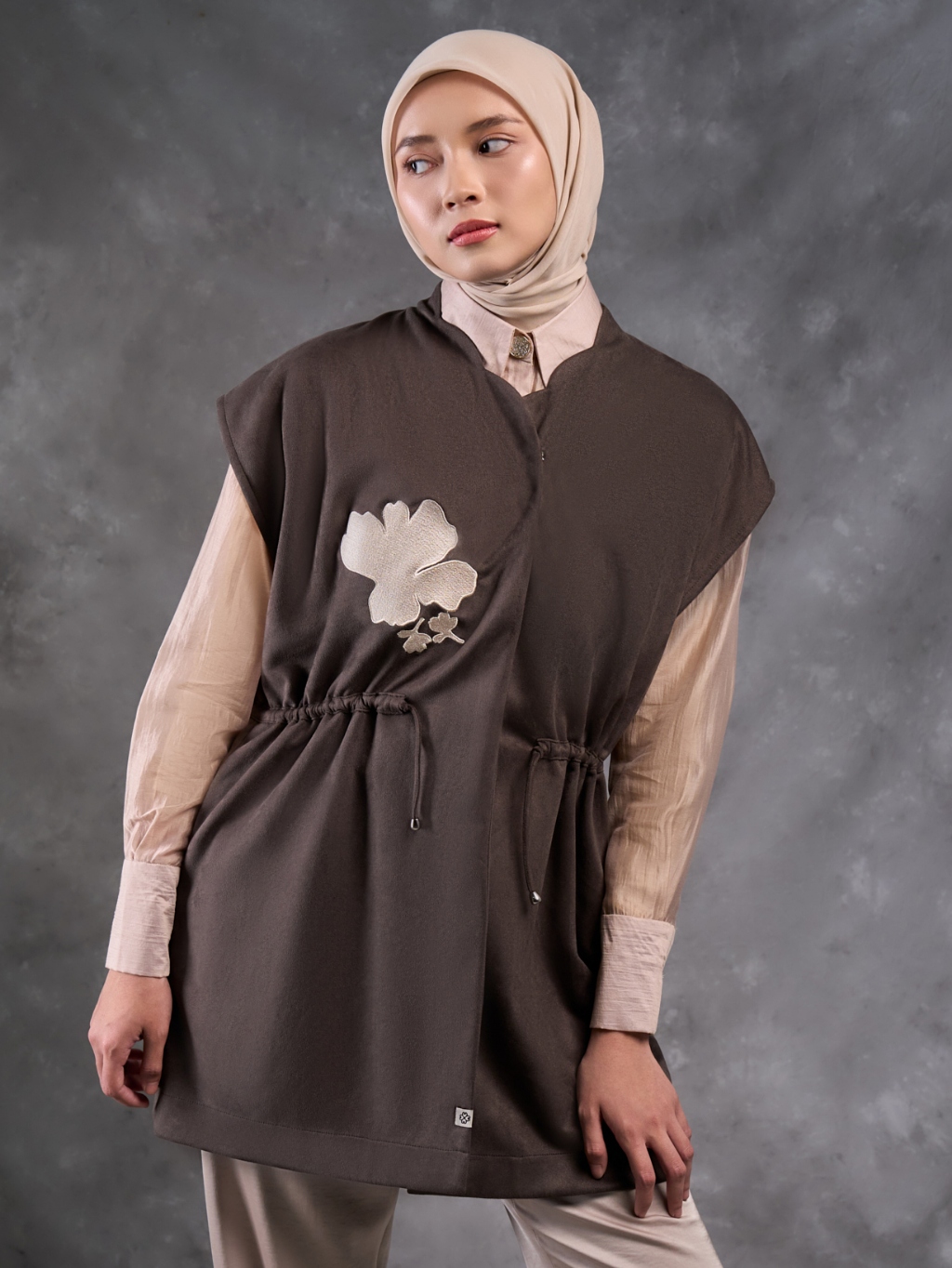 Maysa Vest - Suede Outer Premium