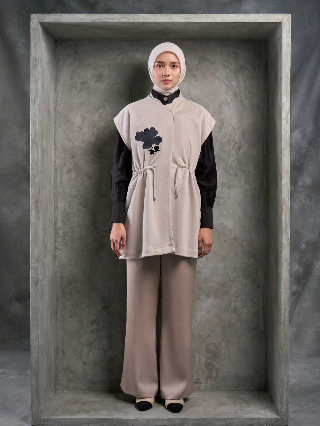 Maysa Vest - Suede Outer Premium