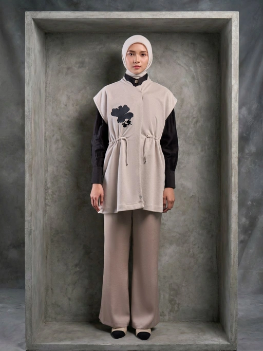 Image of Maysa Vest - Suede Outer Premium