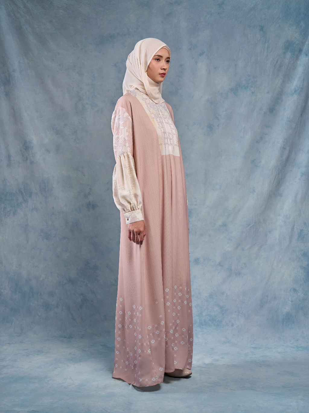 Athira Dress - Dress Motif Bunga