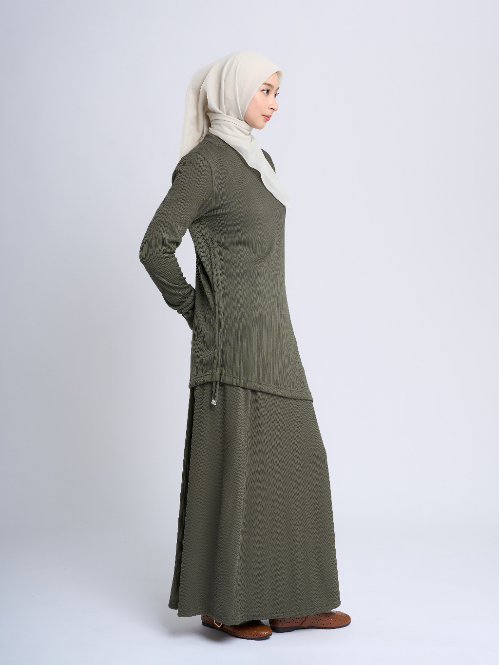 Terra Top - Atasan Pleats Knit