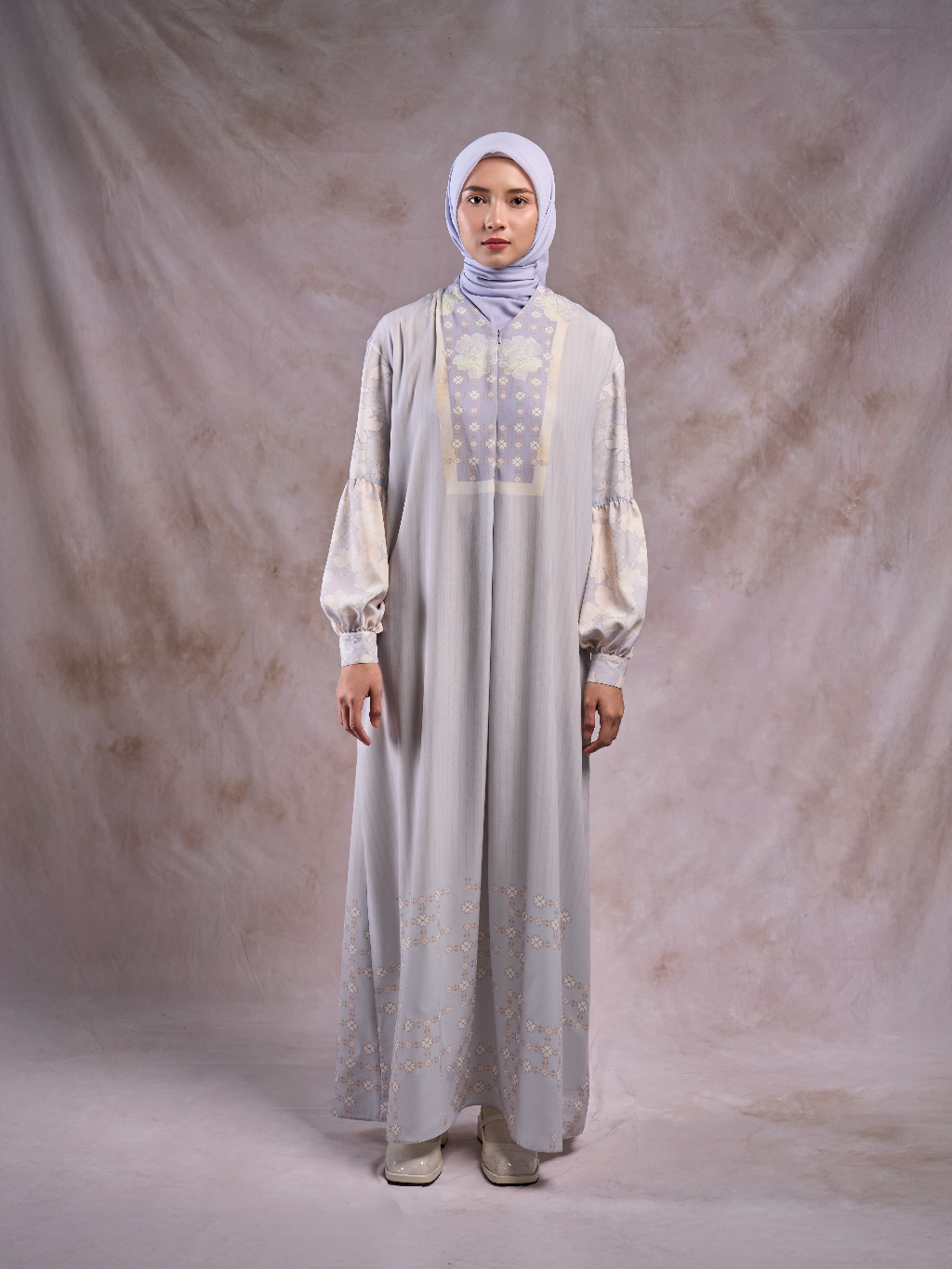 Athira Dress - Dress Motif Bunga