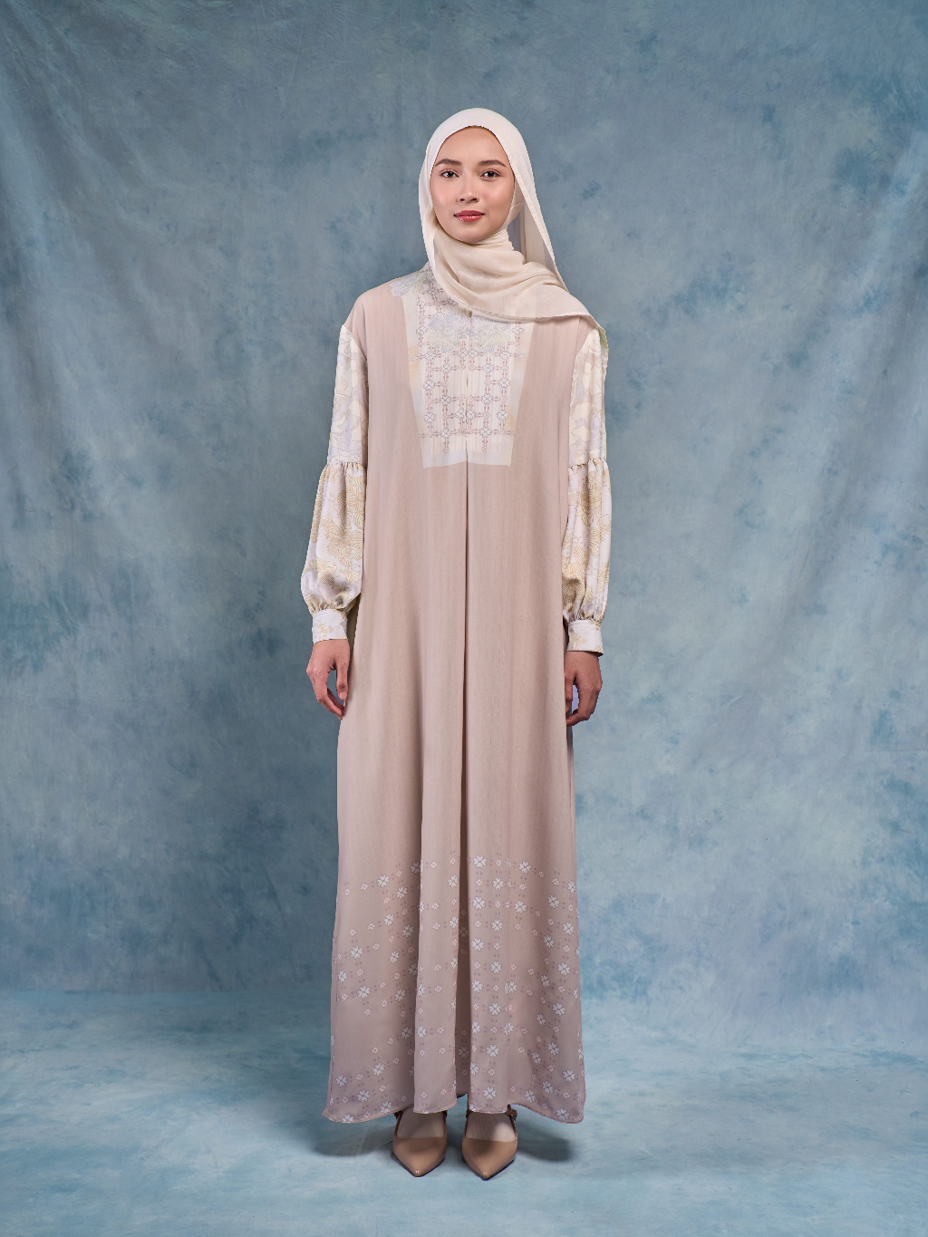 Athira Dress - Dress Motif Bunga