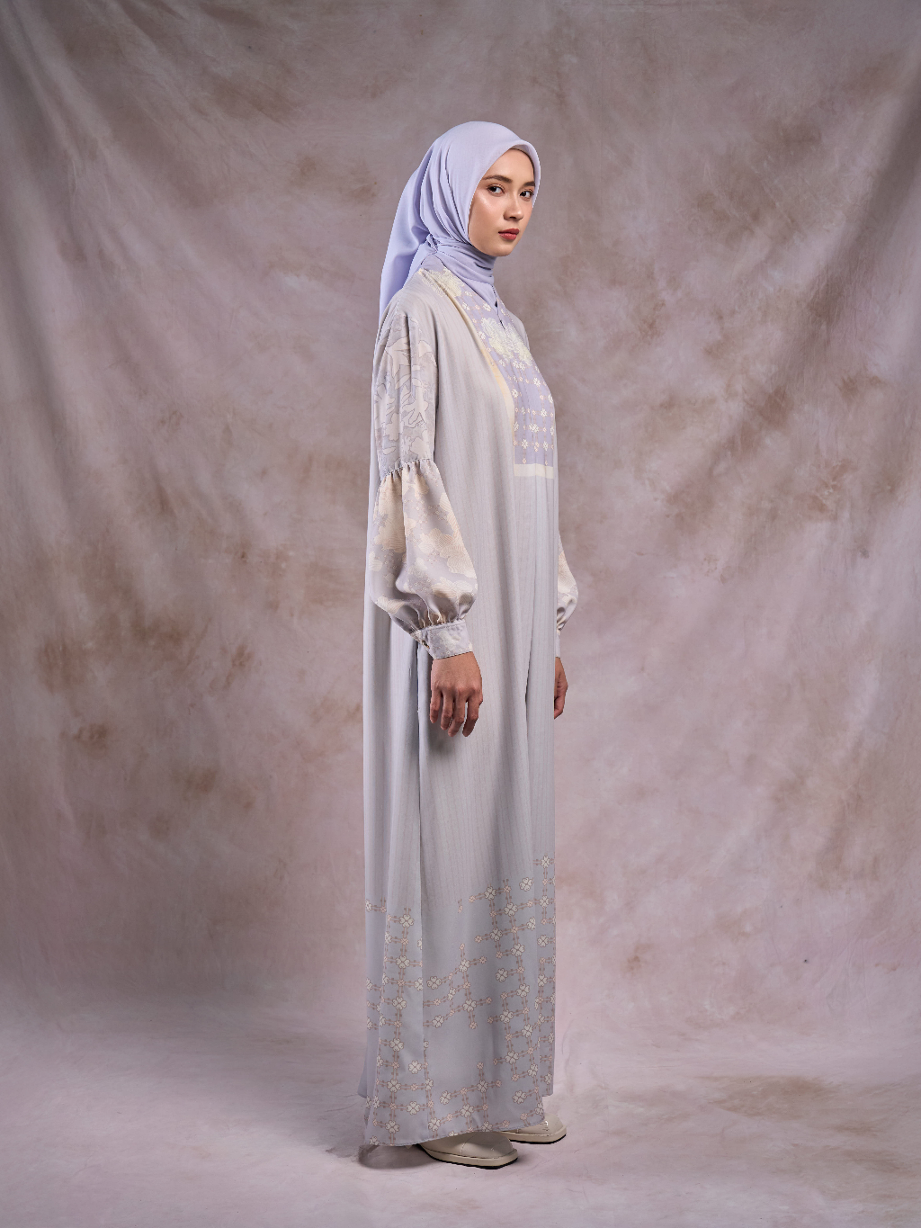 Athira Dress - Dress Motif Bunga