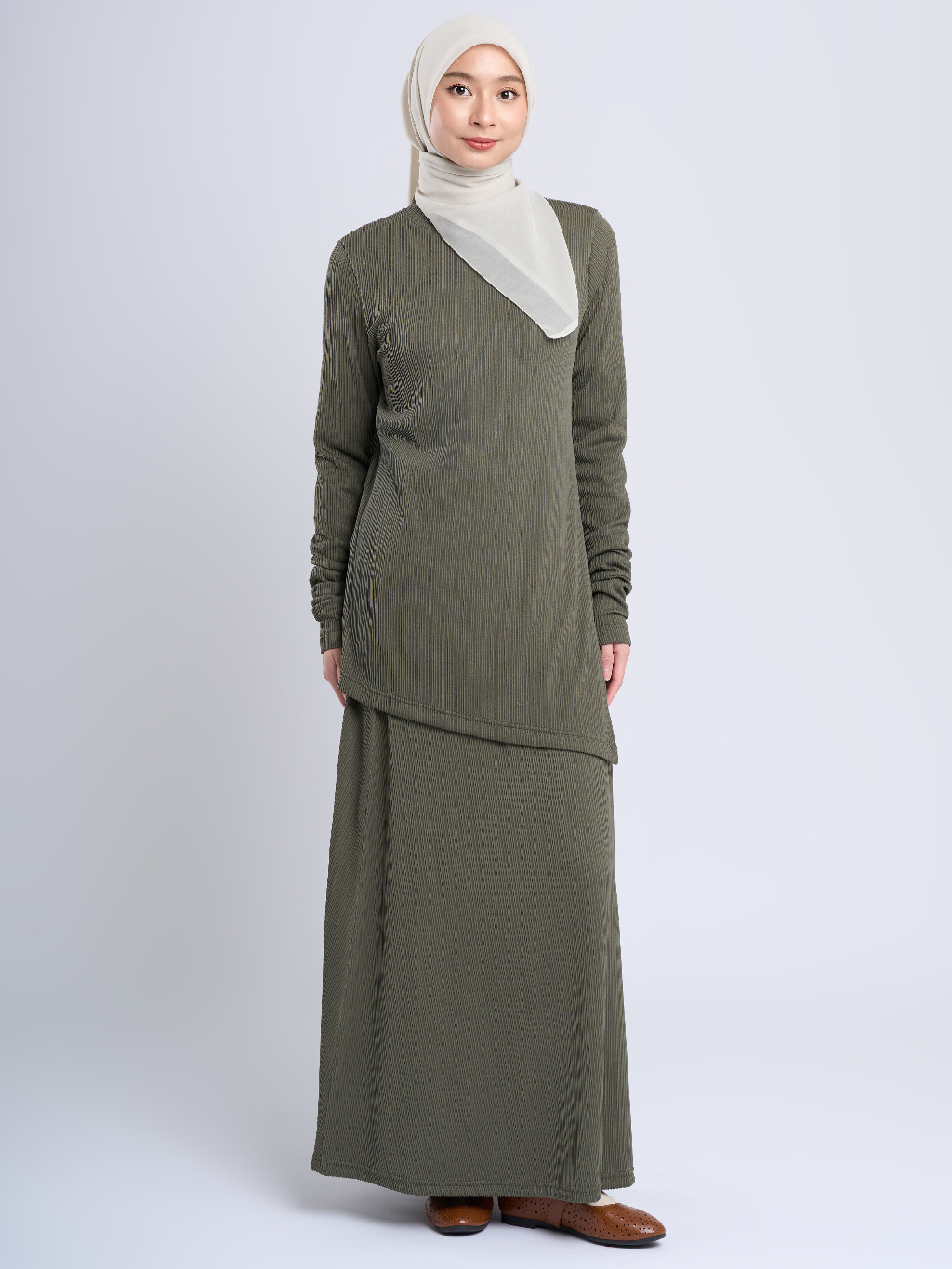 Terra Top - Atasan Pleats Knit