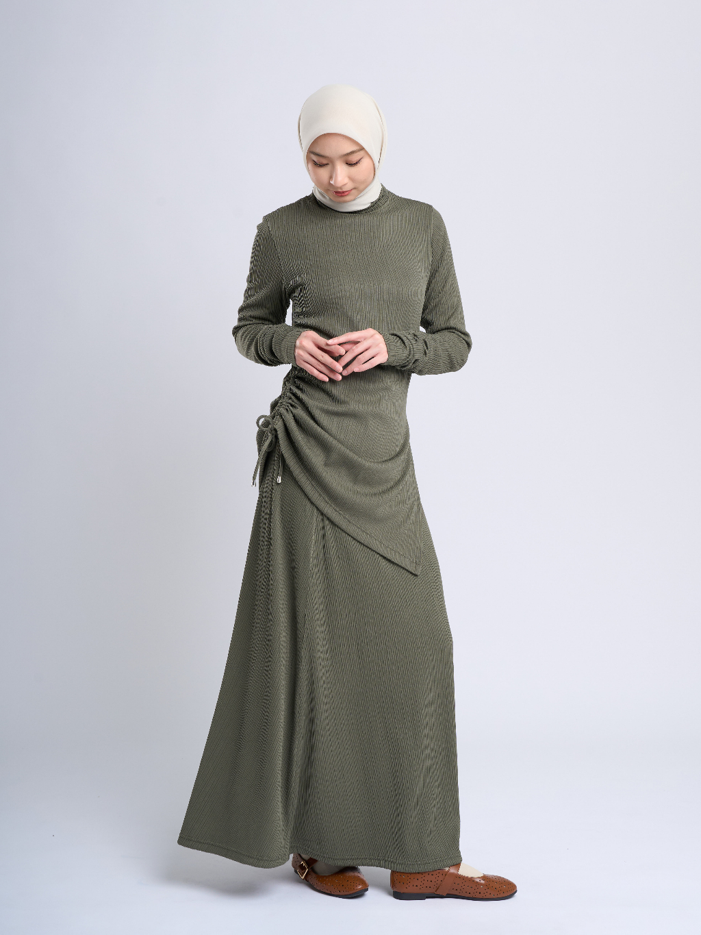 Terra Top - Atasan Pleats Knit