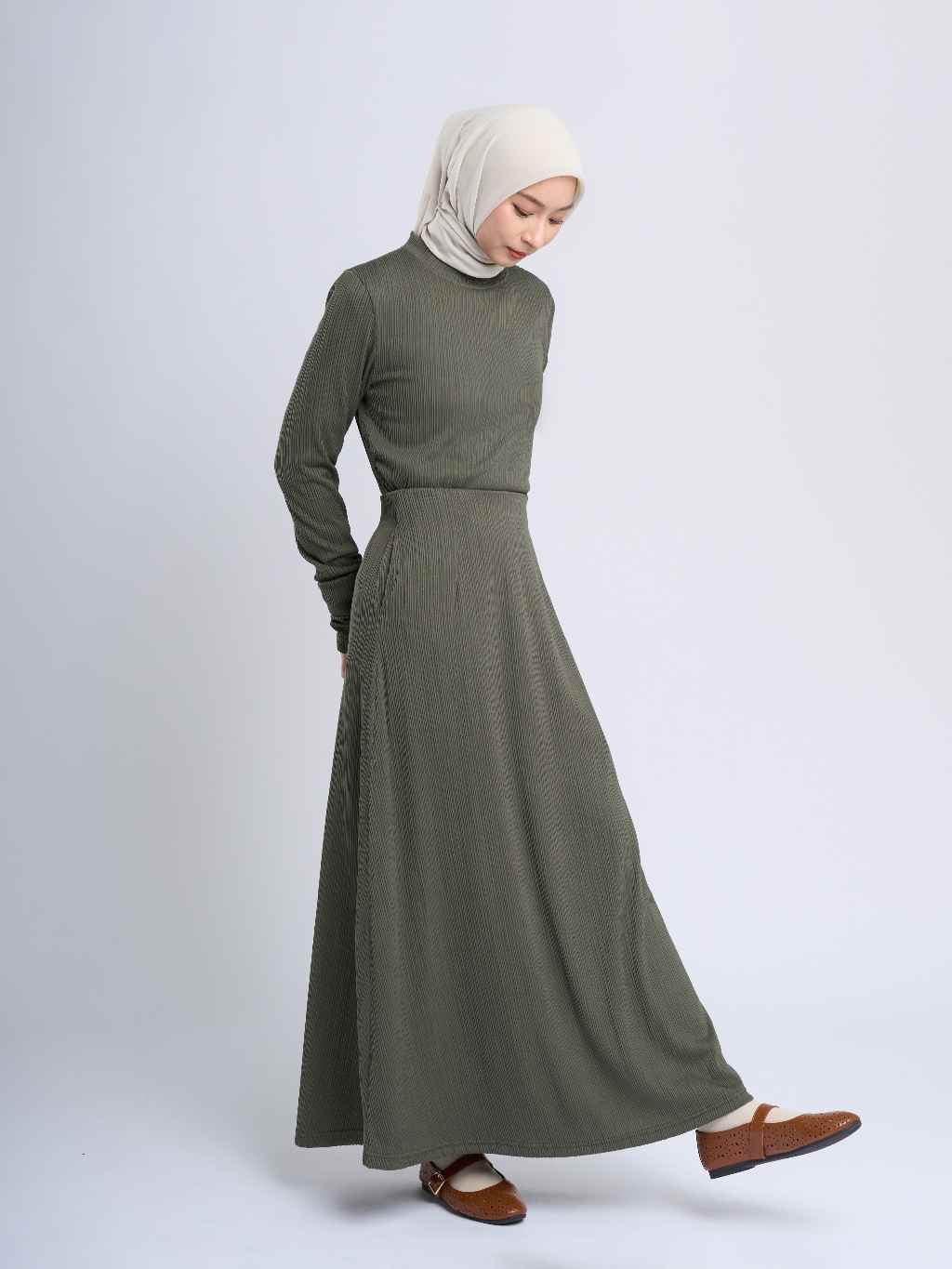 Terra Skirt - Rok Pleats Knit