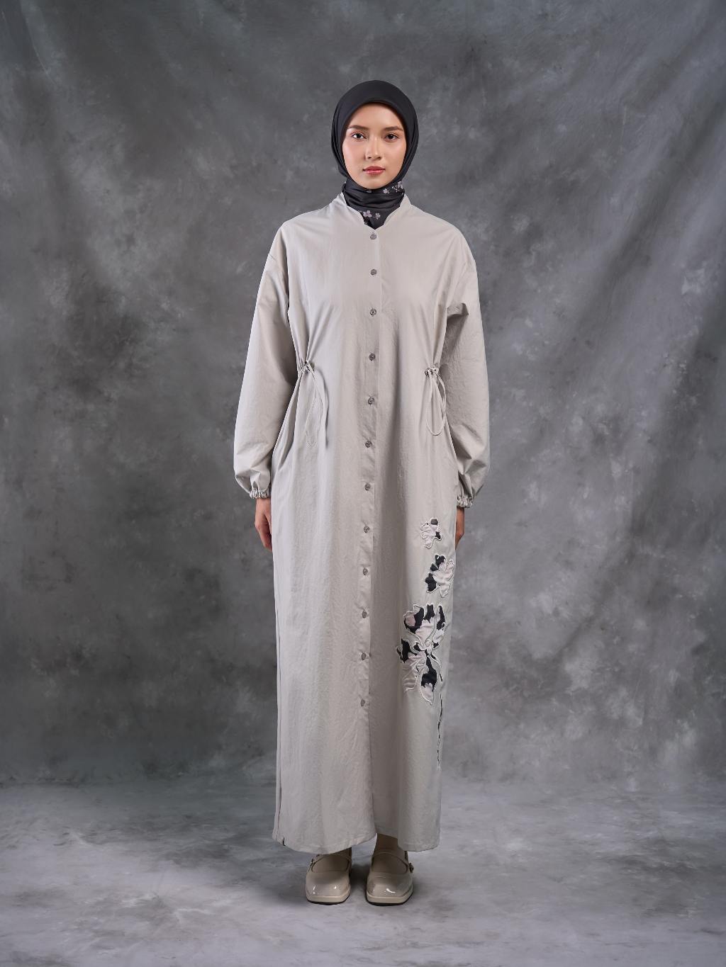 Samira Dress - Dress Bordir Bunga