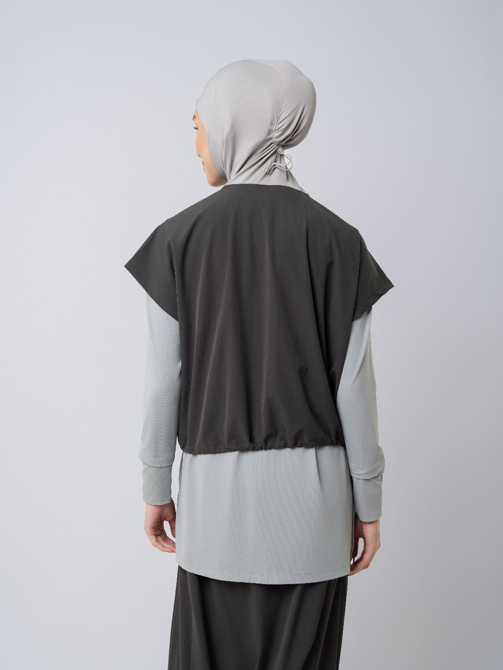 EasyOn Eila Hijab Vest - Hijab Rompi Olahraga Anti UV