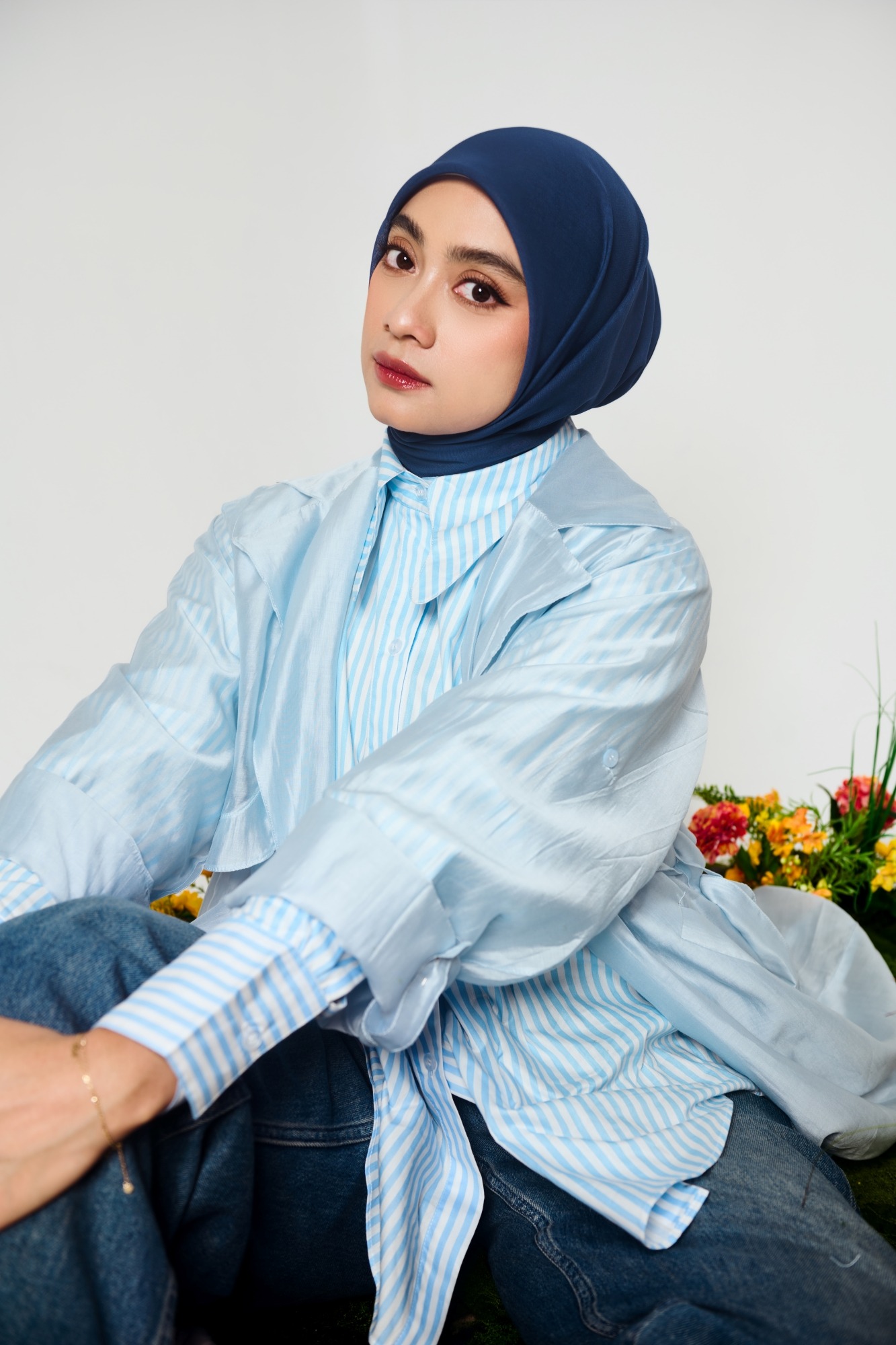 [ NEW COLORS ] Plain Paris - Hijab Segiempat Paris Jepang Premium