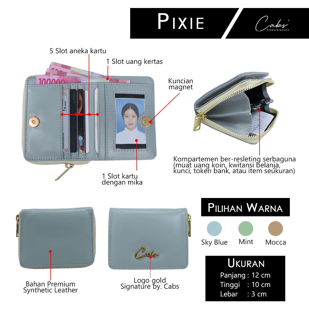 Dompet Pixie - Original By Cabs