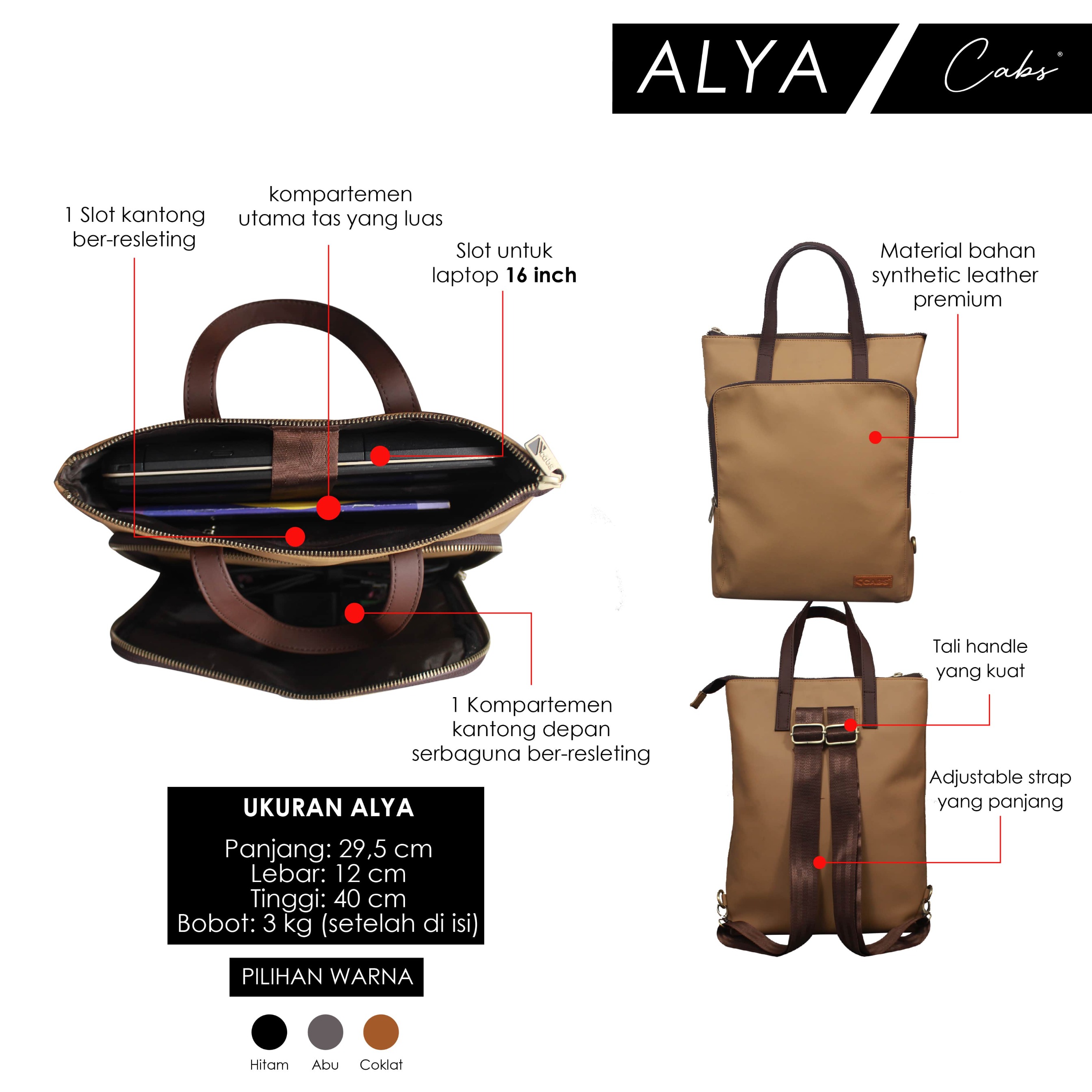 Tas Alya - Original By Cabs