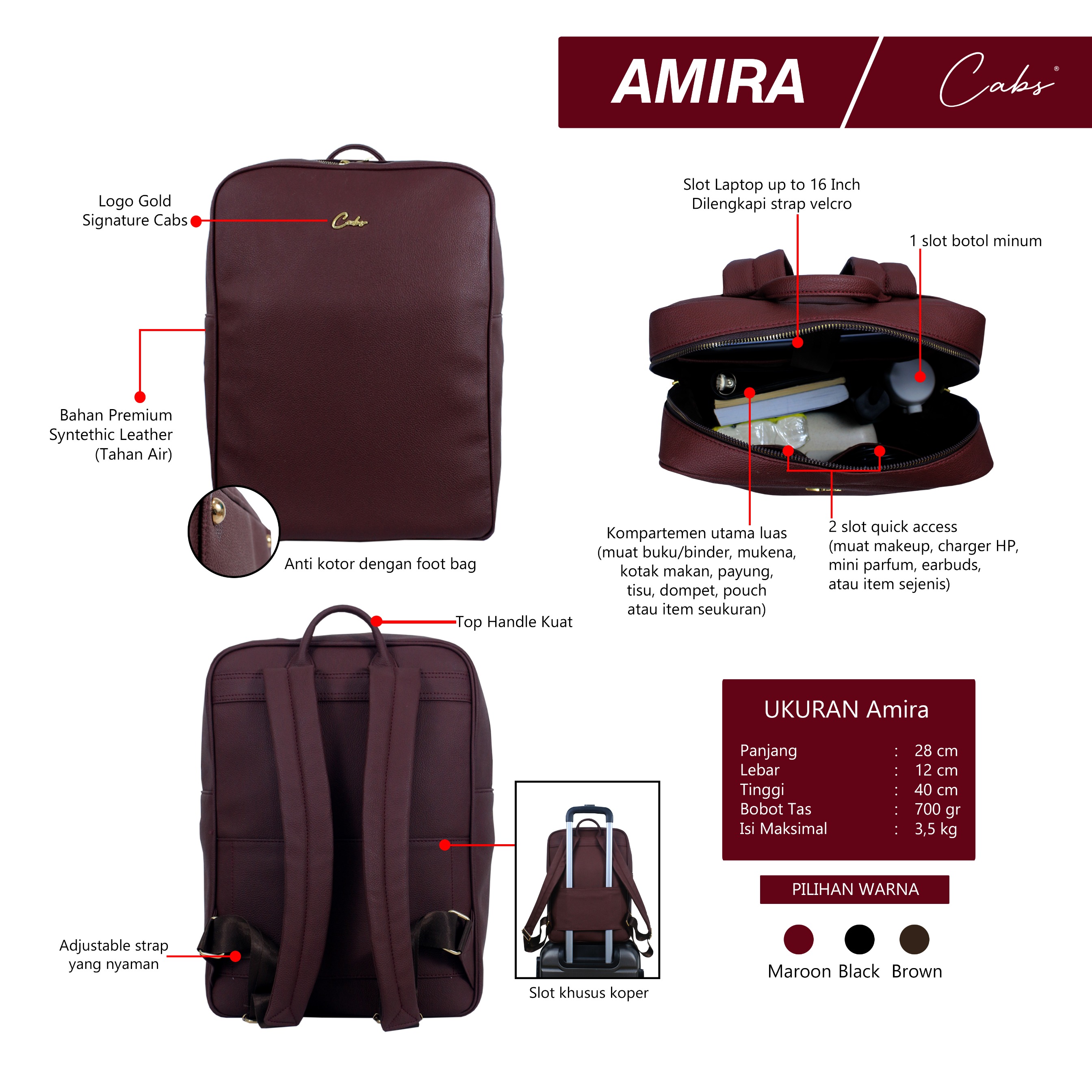 Tas Amira - Original By Cabs