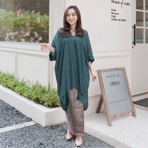 Image of One Set Arumi Tunik dan Rok Songket