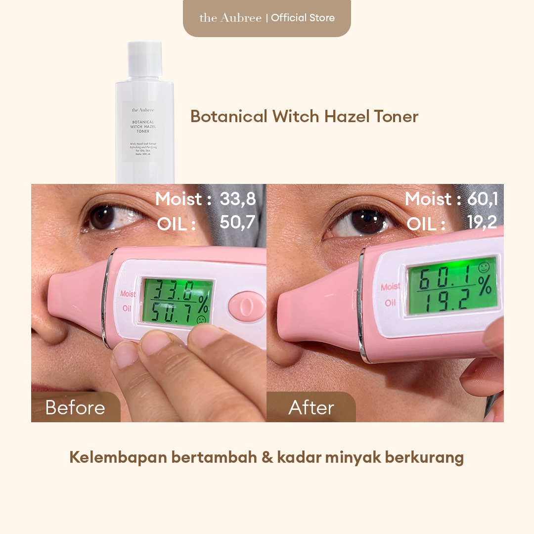 The Aubree Botanical Witch Hazel Toner 200 ml Toner Anti Minyak