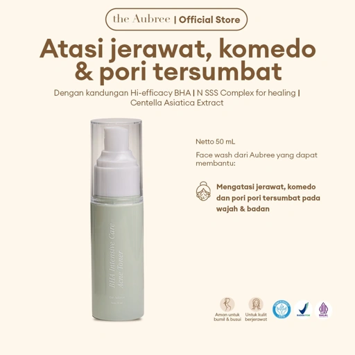 The Aubree BHA Intensive Acne Toner 50 ml Toner Anti Jerawat