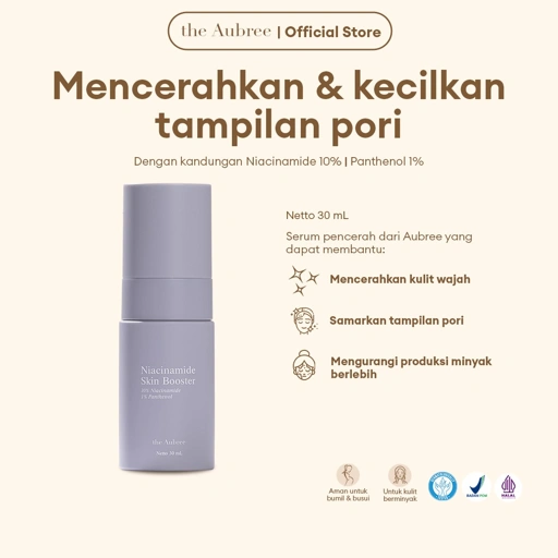 The Aubree Niacinamide Skin Booster 30 ml Serum Pencerah Wajah