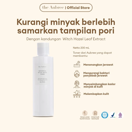 The Aubree Botanical Witch Hazel Toner 200 ml Toner Anti Minyak