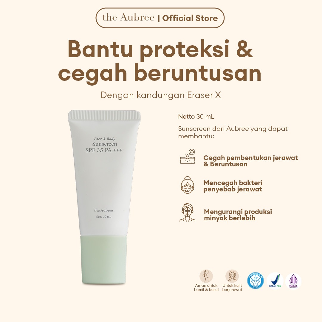 The Aubree Face & Body Sunscreen SPF 35 PA +++