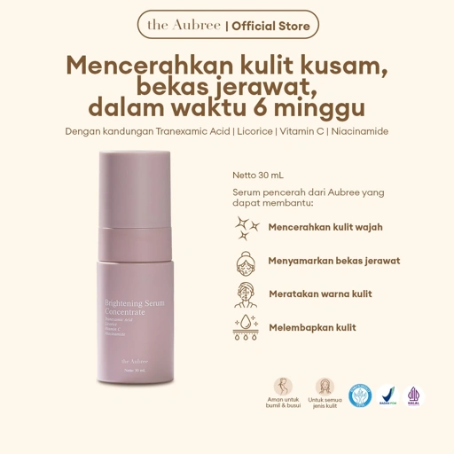 The Aubree Brightening Serum Concentrate 30 ml Serum Mencerahkan