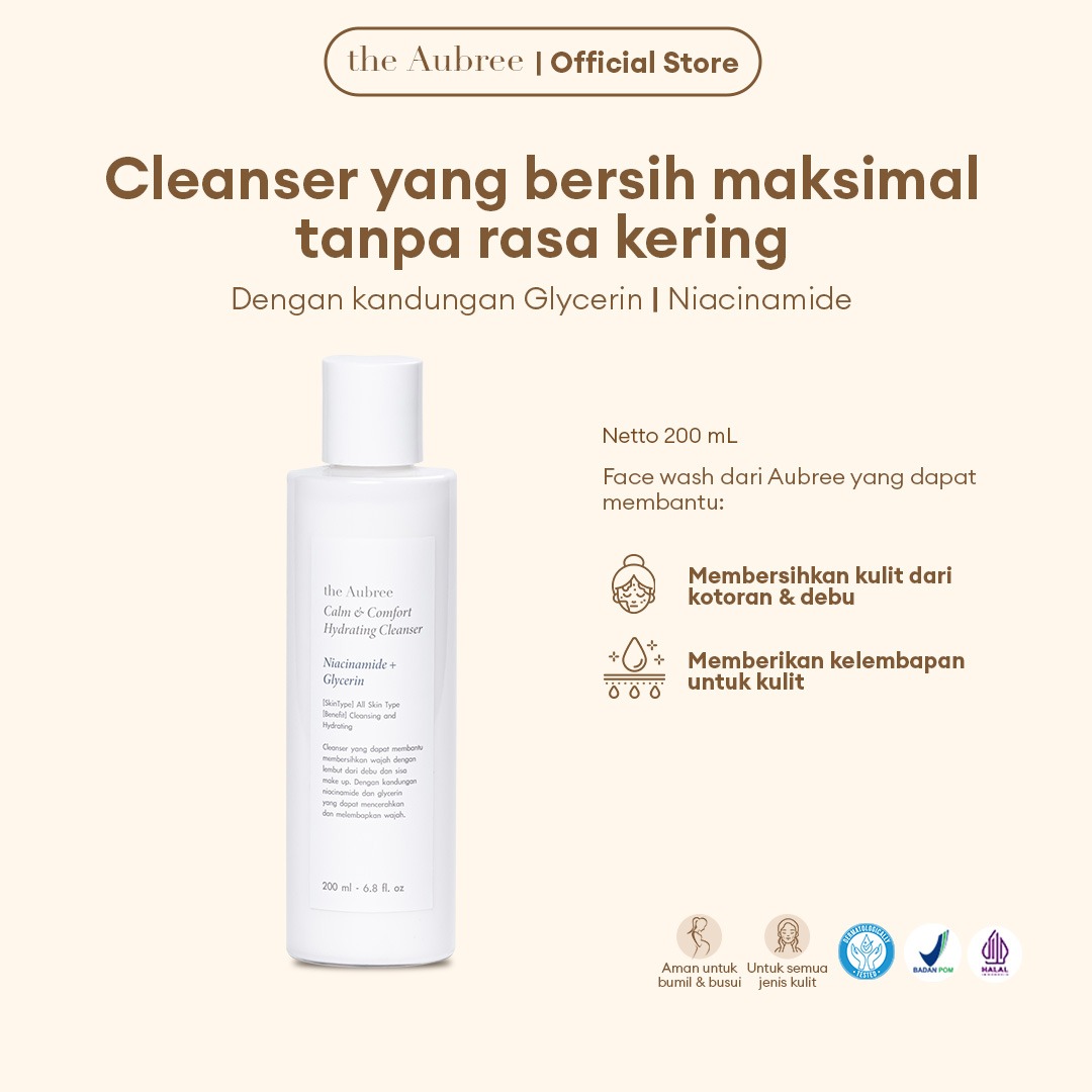 The Aubree Calm and Comfort Hydrating Cleanser 200 ml