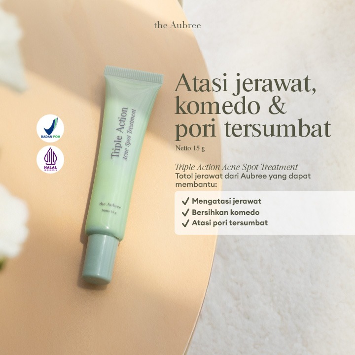 The Aubree
Triple Action Acne Spot Treatment 15 gr