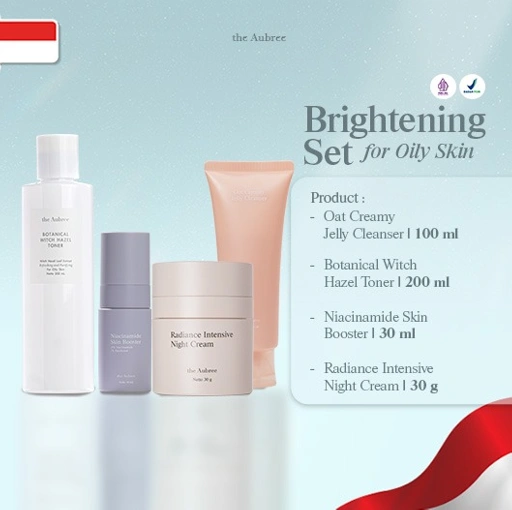 Image of The Aubree PAKET Brightening Set for Oily Skin (OC, WH, NB, NC)