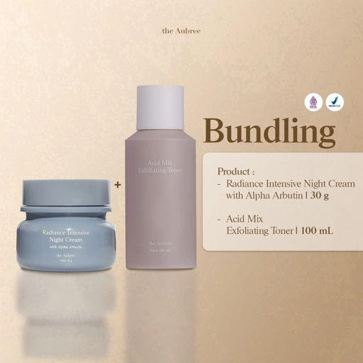 The Aubree Product Bundling ISI 2 Radiance Intensive Night Cream with Alpha Arbutin 30g