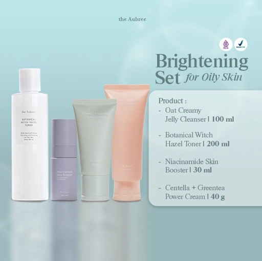 Image of The Aubree PAKET Brightening Set for Oily Skin (OC, WH, NB, GC)