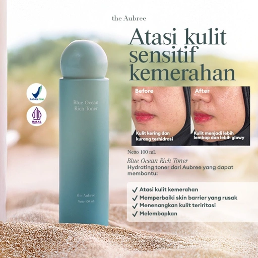Image of The Aubree Blue Ocean Rich Toner 100 ml Toner Melembapkan
