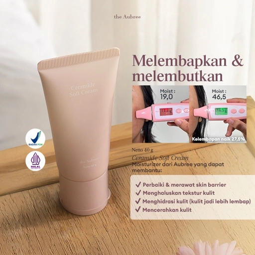 Image of The Aubree Ceramide Soft Cream  Pelembap Kulit Kering 
