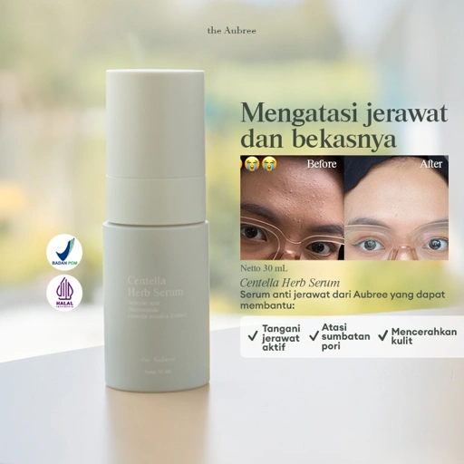 Image of The Aubree Centella Herb Serum 30 ml Serum Anti Jerawat