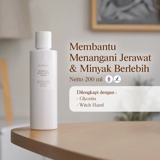 Image of The Aubree Botanical Witch Hazel Toner 200 ml Toner Anti Minyak