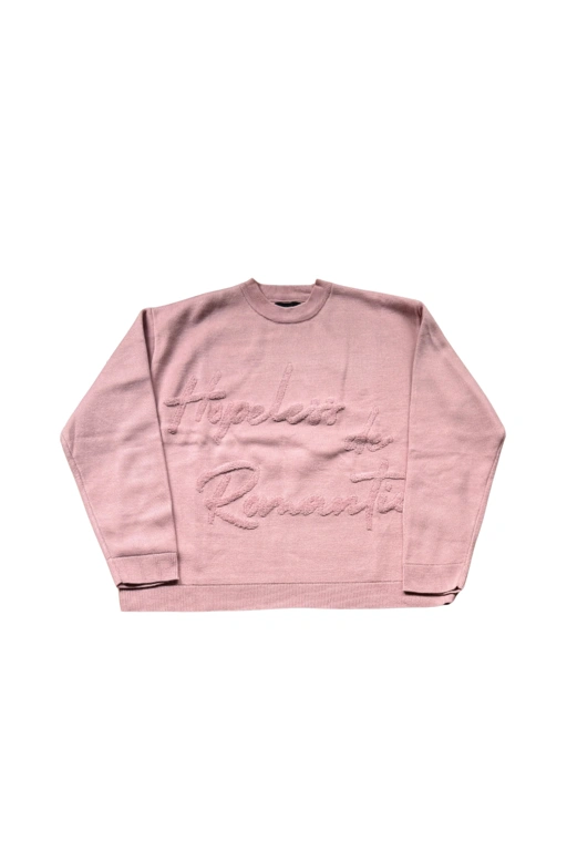Image of Valentines Hopeless Romantic - Pink Knitwear
