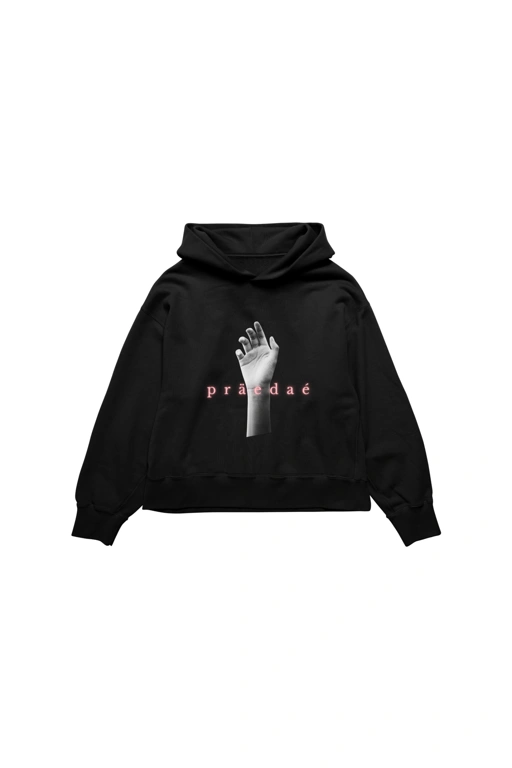Image of Valentines Hopeless Romantic -  Black Hoodie