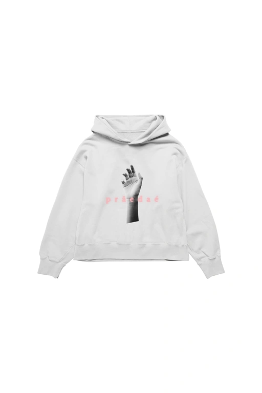 Image of Valentines Hopeless Romantic -  Broken White Hoodie
