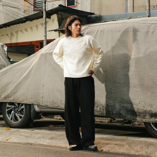 Image of Ether Knitwear - Broken White