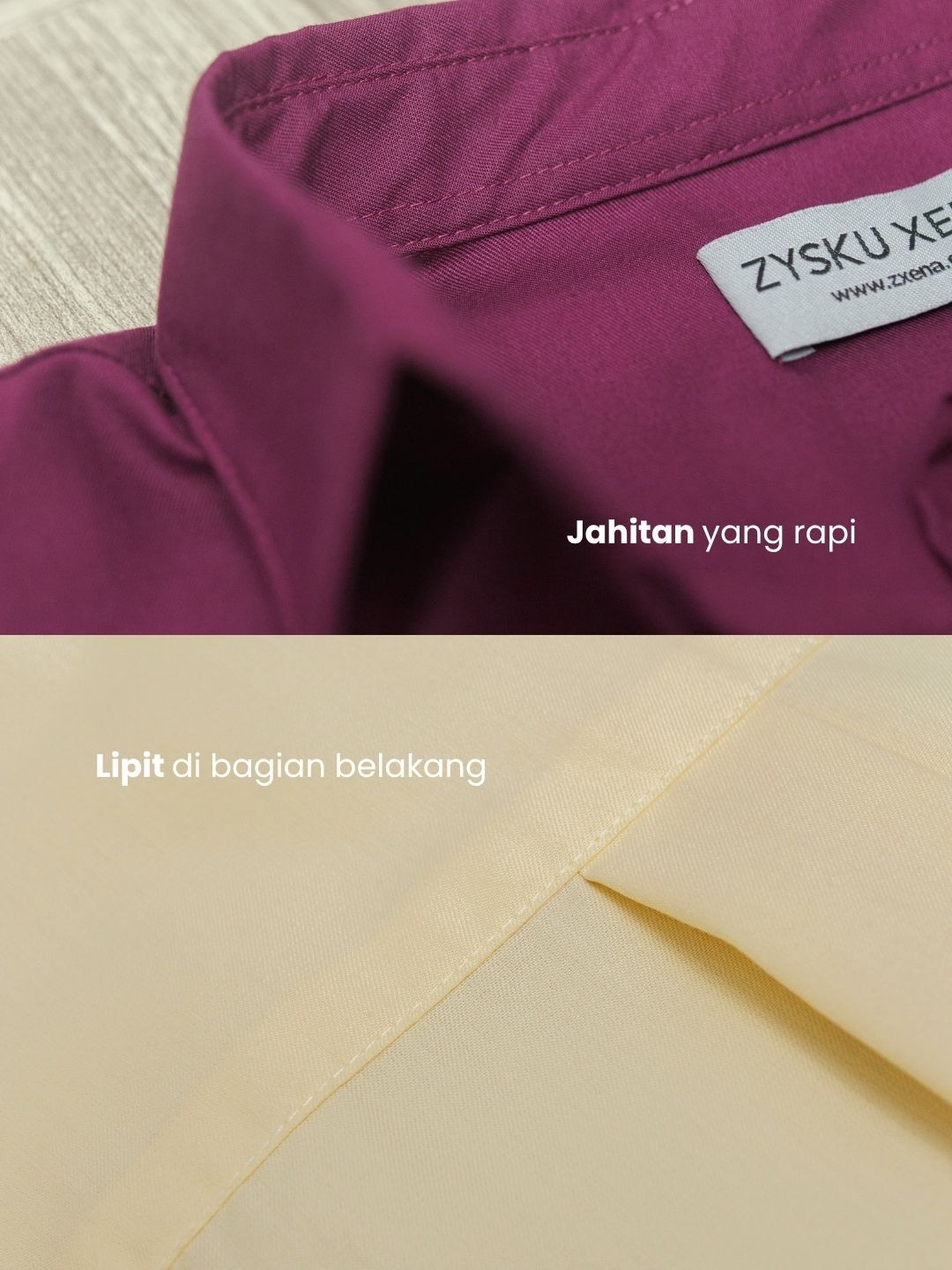Zysku Xena | Basic Shirt 16 Warna - Color Group 2 | Kemeja Polos Kantor Wanita Lengan Panjang