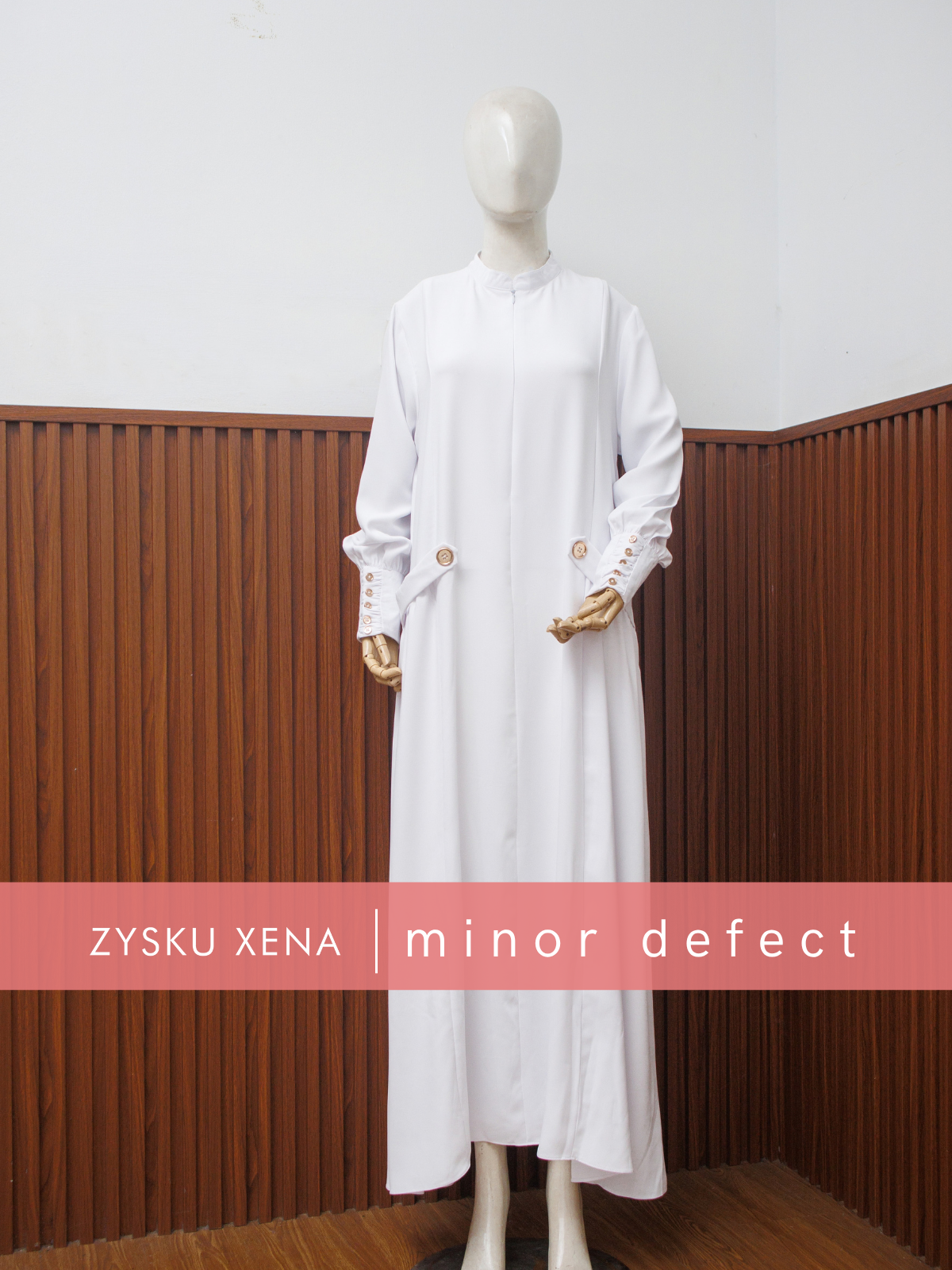 Zysku Xena | Minor Defect | Nouf Abaya | Dress Haji Umroh Mazen Mina AntiUV FK Khimar Terpisah