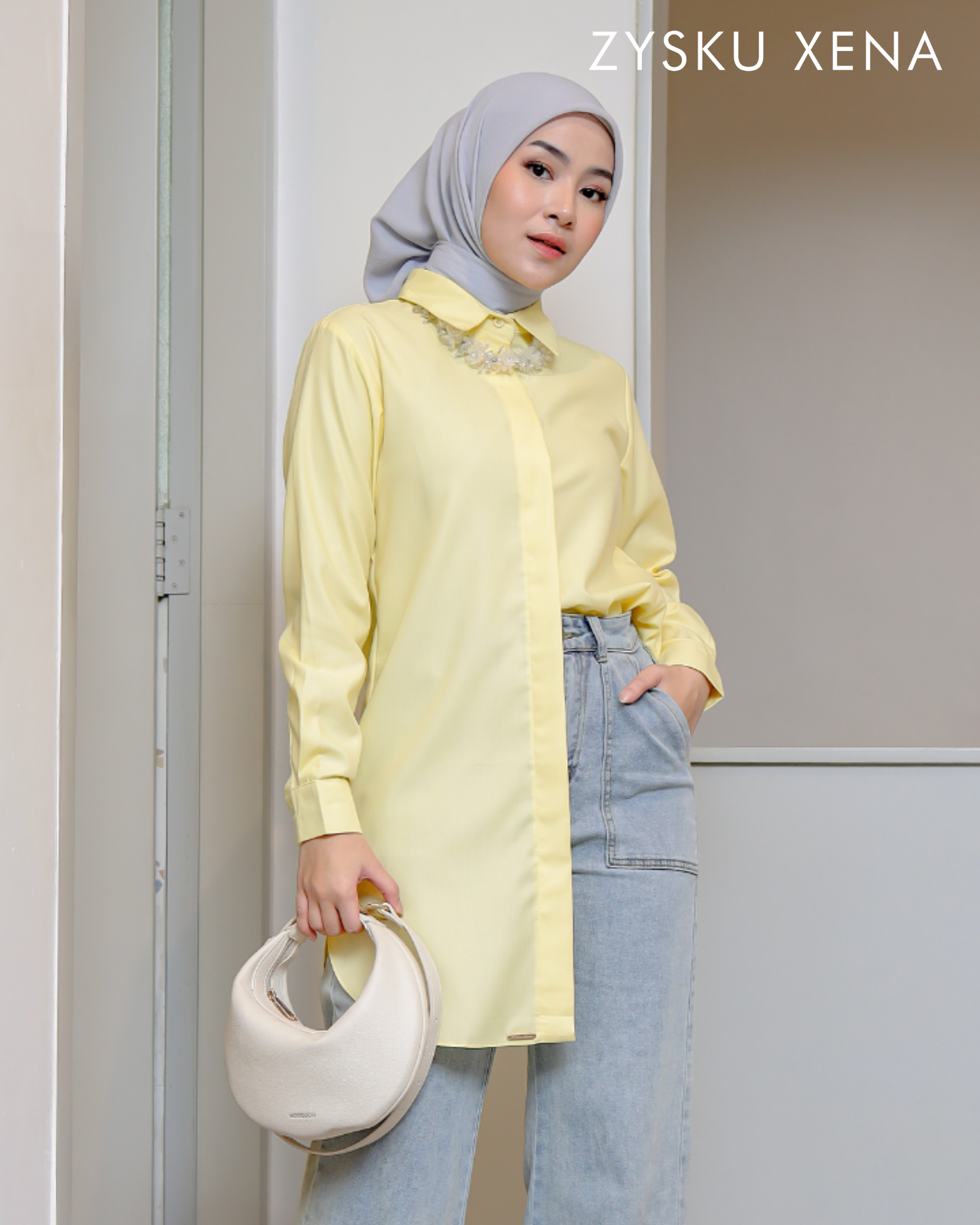 Zysku Xena | Basic Shirt 16 Warna - Color Group 1 | Kemeja Kerja Polos Kantor Wanita Lengan Panjang