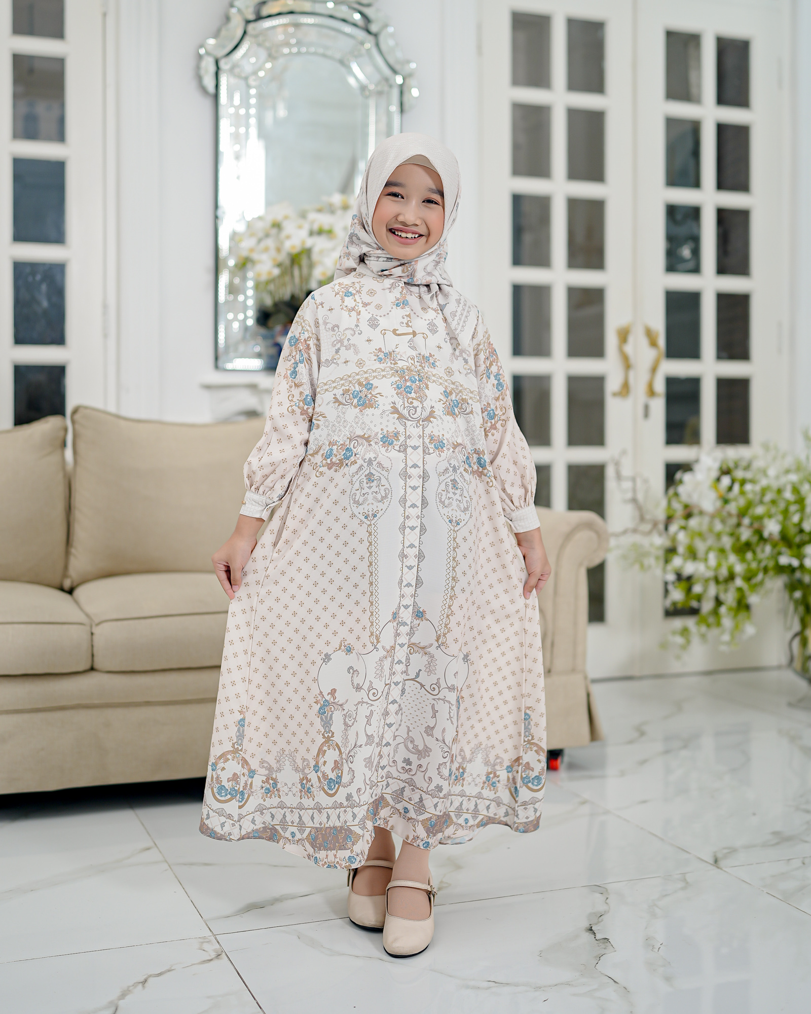 Zysku Xena | Ethereal Dress Anak | Sarimbit dress anak