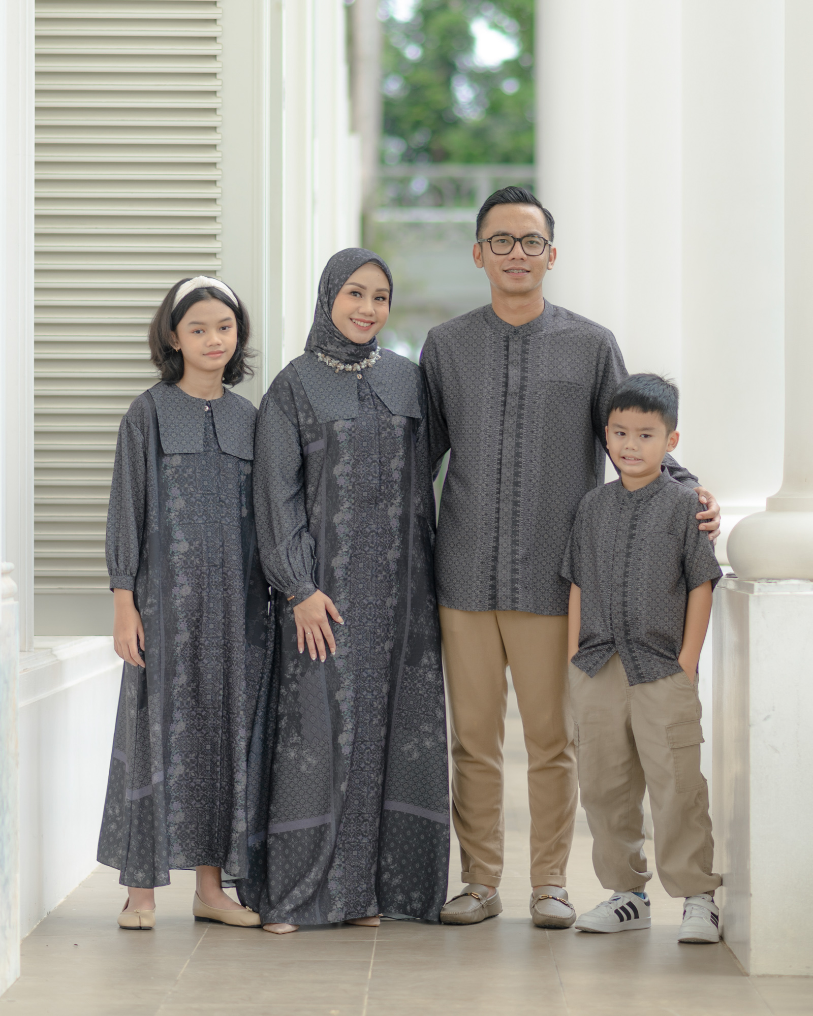 Zysku Xena | (NO PAYET) Chahana Dress | Sarimbit Gamis Kancing Depan Busui Friendly